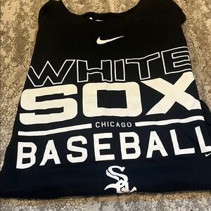 Nike Black and White White Sox Tee